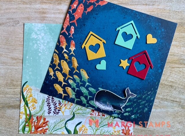 Stampin’ Up! Beach Boxes & Home Together Dies