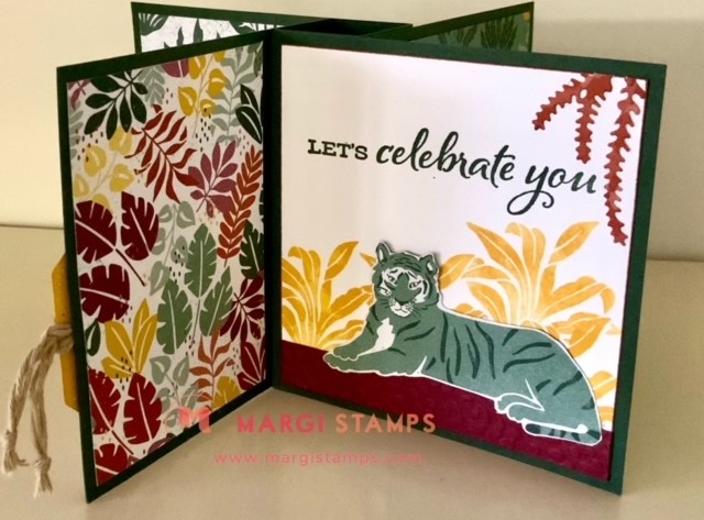 Tower Fold Card & In The Wild Suite by Stampin’ Up!