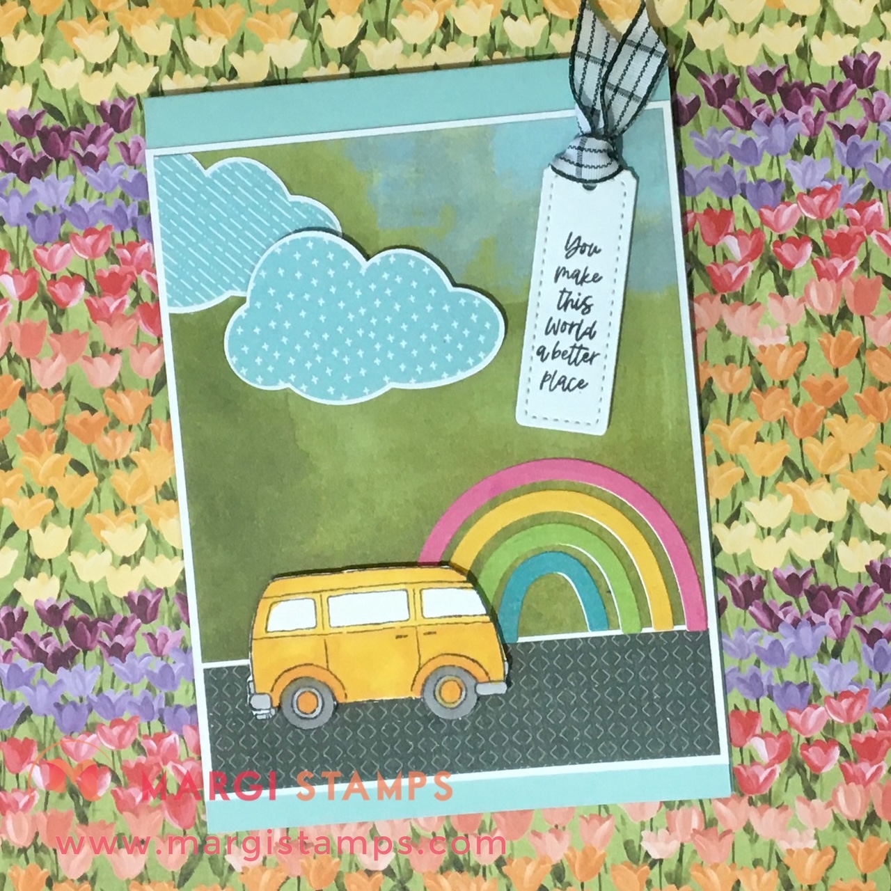 Sale-a-Bration Sunshine & Rainbows Paper with Driving By